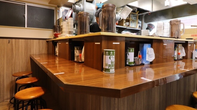 「第一旭」店内①